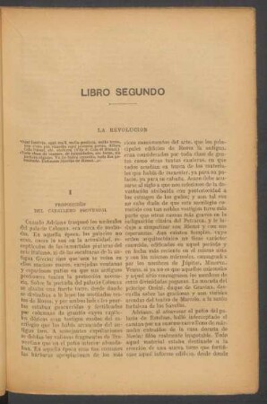 Libro segundo - La revolución