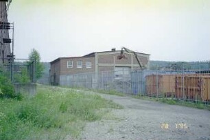 110 kV-Schalthaus und Mechanische Werkstatt Vorschaltanlage, von NW