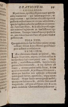 99-102, Idea XXIII