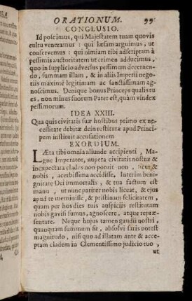 99-102, Idea XXIII