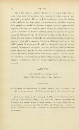 Capo VII. Del diritto di accessione relativamente alle cose immobili