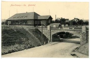 Coswig. Bahnhof Neu-Coswig
