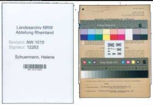 Entnazifizierung Helene Schuermann , geb. 10.09.1903 (Koechin)