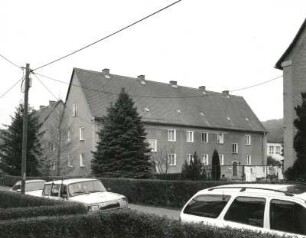 Pirna-Südvorstadt, Joseph-Haydn-Straße. Siedlung (1935/1938). Doppelwohnhaus Nummer 17/19