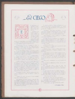 El ciego