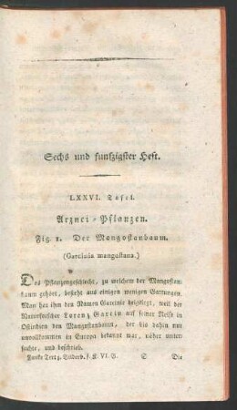 Sechs und funfzigster Heft.