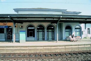 Bahnhof Flörsheim (Massivbau); Flörsheim, Bahnhof Flörsheim