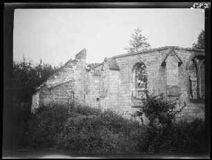 Herbécourt (Dep. Somme, Frankreich): zerstörte Kirche