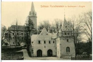 Purschenstein. bei Neuhausen, Schloss