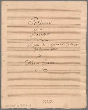 Potpourris - pf. - BSB Mus.Schott.Ha 7127-3