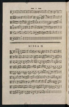 6-10, Missa II.