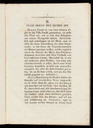 II. Ulyss reicht den Becher hin