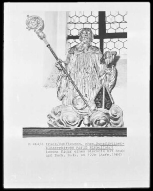 Figur eines Bischofs