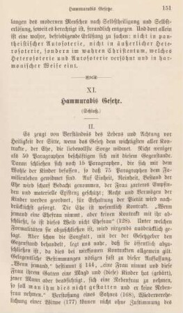 151-167 Hammurabis Gesetze : Schluß
