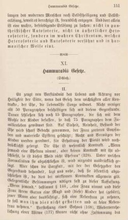 151-167 Hammurabis Gesetze : Schluß