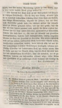 171-194 Kirchliche Literatur