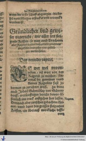 Das neundte capitel.