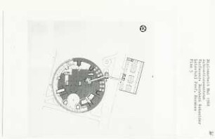 Automationszentrum, Berlin-Charlottenburg (Diplomarbeit bei Bernhard Hermkes): Grundriss