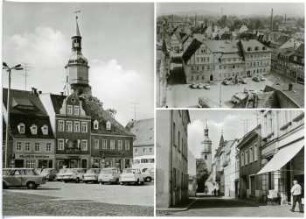 Pulsnitz. Kirche, Markt, Kurze Gasse