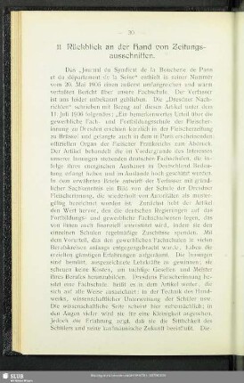 11. Rückblick an der Hand von Zeitungsausschnitten