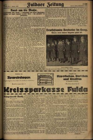 Zweite Ausgabe vom Sonntag, den 05. Januar 1930.