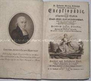 Ökonomisch-technologische Enzyklopädie von Krünitz - Bd. 117, PRÄMIE - PROTEA