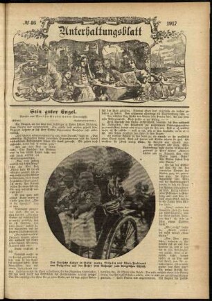 Ausgabe vom Sonntag, den 18. November 1917.