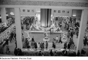 Maschinen der Tschechoslowakischen Sektion auf der Leipziger Herbstmesse 1954