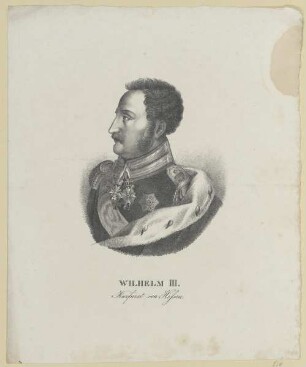 Bildnis des Wilhelm II. von Hessen