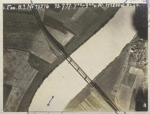 Donaubrücke westlich Regensburg (1200 m)