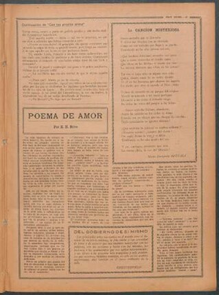 La canción misteriosa