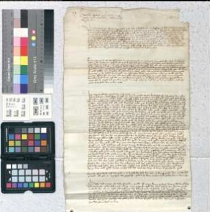 Klageschrift des Paderborner Domkapitels gegen Johann von Winzingerode über Streitigkeiten, welche aus der Verpfändung des Krukenbergs entstanden waren, gerichtet an Erzbischof Dietrich von Köln als Vorstand von Paderborn.