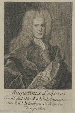 Bildnis des Augustinus Leyserus