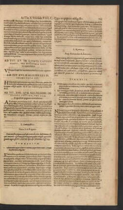 Ad Tit. XVII. Quae Res Pignori Obligari Possint, Vel Non: & qualiter pignus contrahatur.