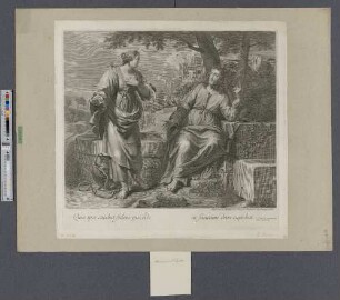 [Jesus und trifft die Frau aus Samaria am Brunnen]