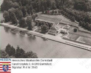 Hirzenhain, Erholungsheim Hillersbach / Luftaufnahme