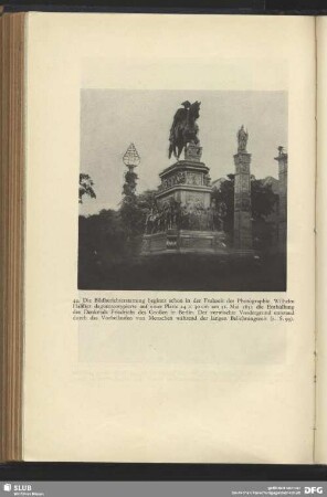 Enthüllung des Denkmals Friedrich des Großen in Berlin