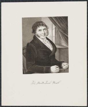 Icones Professorum Marpurgensium — Bildnis des Johann Moritz David Herold (1790-1862)