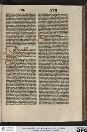 Ad primum sic proceditur videtur quod anima sit de dei substantia...