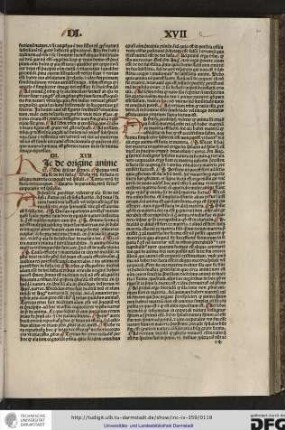 Ad primum sic proceditur videtur quod anima sit de dei substantia...