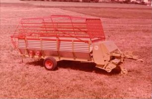 Fotografie: Erntetechnik, Heu, Ladewagen