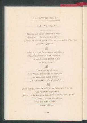 La leche