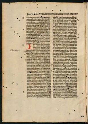 Iv-XIIIv, Incipit summa de fide et legibus Guilhelmi Parisiensi et primo de [fide]