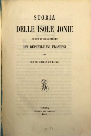 Storia delle isole Jonie sotto il reggimento dei repubblicani francesi