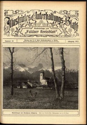 Ausgabe vom Sonntag, den 29. September 1912.