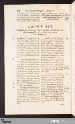 Caput XVII.Consilium & admonitio efficax tempore dissolutionis, credere cum multis, & vivere cum paucis Christianorum.