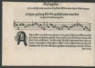 Folgen geseng für die gefallenen von der angenummenen gnad.