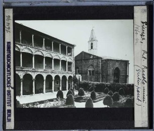 Pienza, Palazzo Piccolomini : Gartenfront
