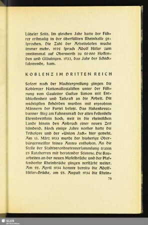 Koblenz Im Dritten Reich