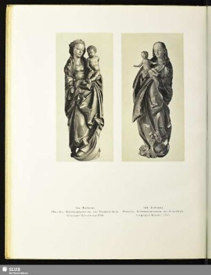 54b. Madonna / Dresden, Altertumsmuseum, aus Knauthein / Leipziger Meister, 1519